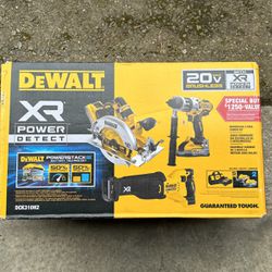 Dewalt Power Detect 3 Tool Combo Kit 