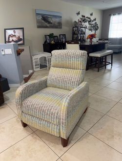 Multicolor Recliner Chair