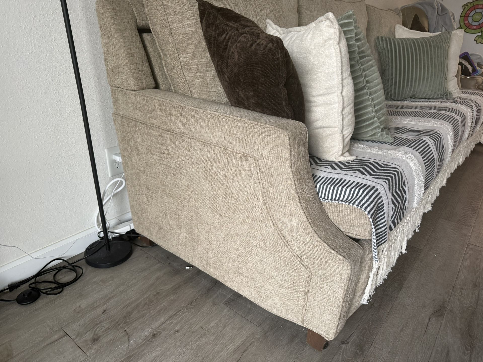 Norwalk KOBE Power Reclining Sofa (couch) Tan