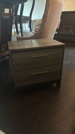 Mini grey dresser