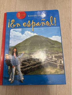 McDougal Littell ¡En español! 1 (Uno) Spanish Textbook