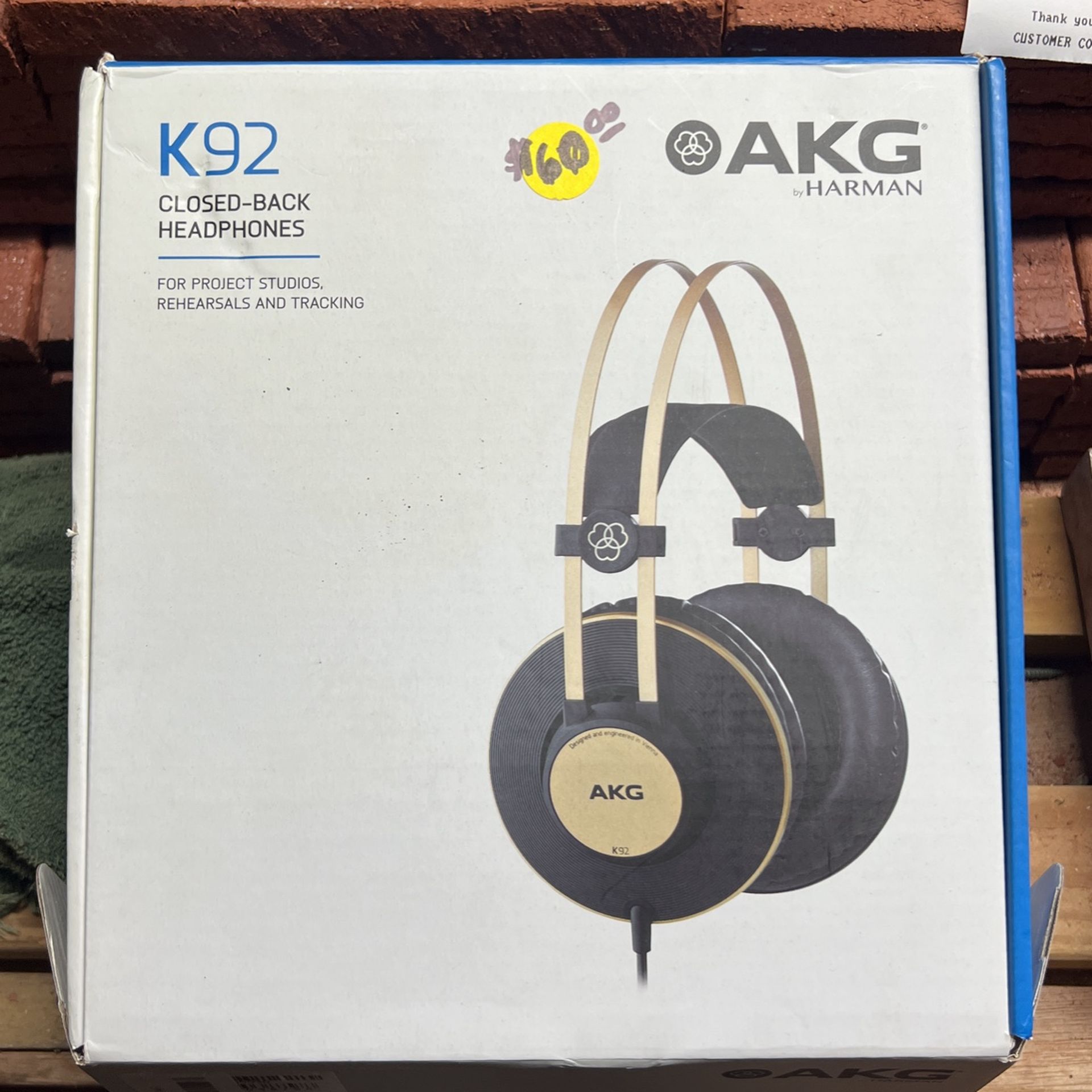 K92 AKG Harmon Studio Headphones