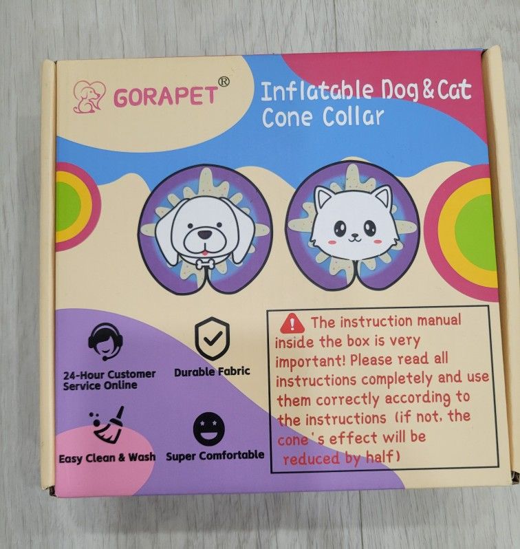 Inflatable Dog And Cat Cone Collar