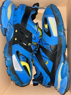Balenciaga Track Sneakers Blue Yellow Black