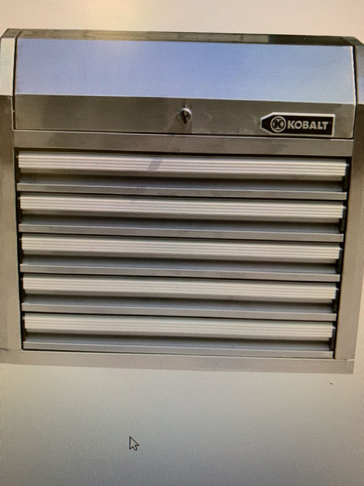 Kobalt stainless steel 5 drawer tool chest (New in the box)
