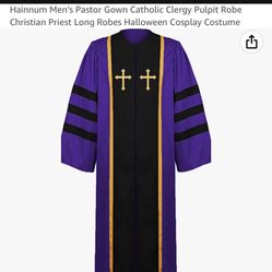 Priest Halloween Costume 