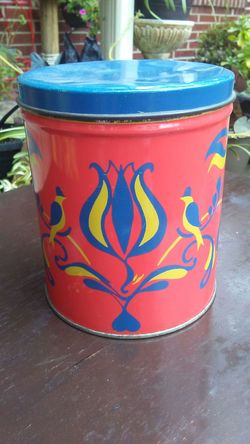 Vintage Candy Tin 1960