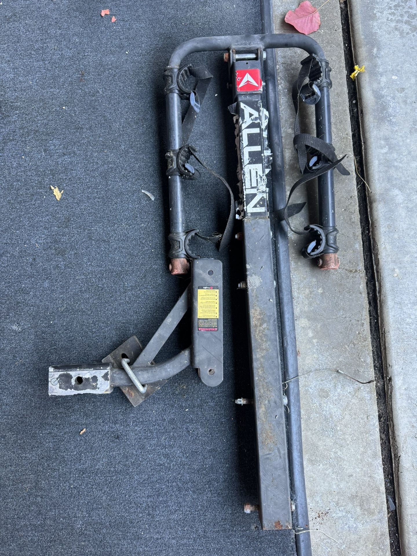 Bicycle rack. Allen