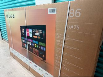 LG  86” SMART  TV BRAND NEW SEALED IN BOX!