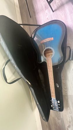 Acoustic Guitar and hard case