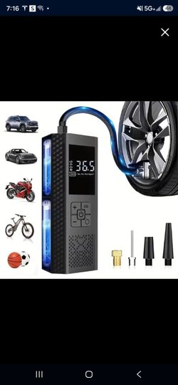 Portable Tire Inflator