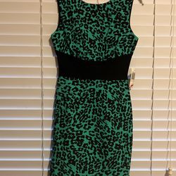 Blue and Black Dress Size 3 