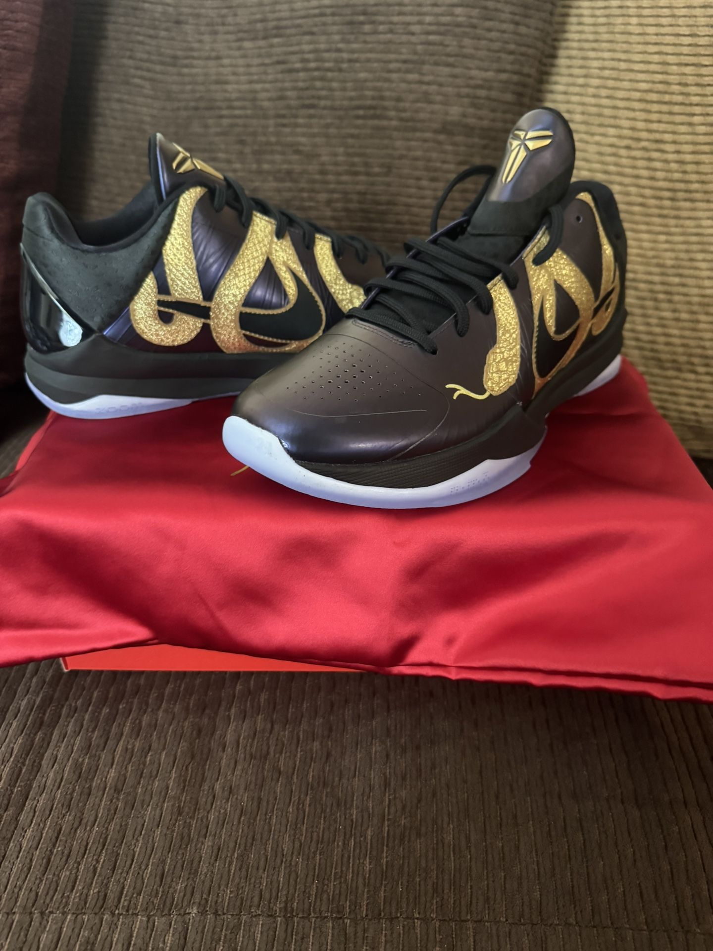 11.5 Kobe Protro Size 11.5 - Nike Kobe 8 Protro Lakers Away for sale online  main image 4