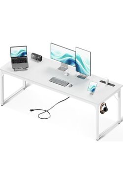 Computer Desk With USB Port And Socket