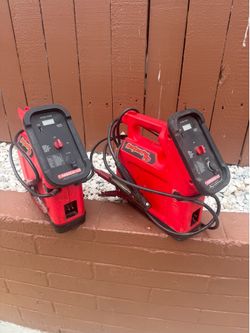 Portable battery chargers 4x (parts only)