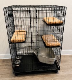 Large 3 Tier Cat Playpen Cage