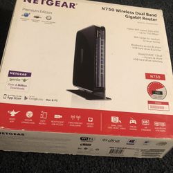 Brand New NETGEAR N750 Dual Band 4 Port Wi-Fi Gigabit Router $221.34 Walmart 