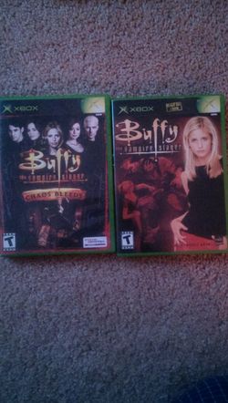 Xbox Buffy the Vampire Slayer & Chaos Bleeds