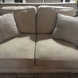 Beige couches