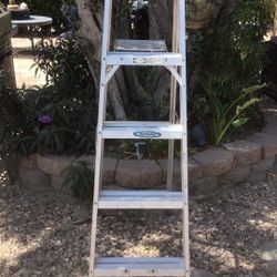 Werner 5 ft. H Aluminum Step Ladder