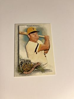 Bill Mazeroski 2022 Ginter Card #192