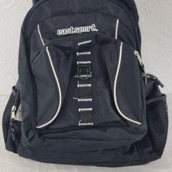 Backpack Black Eastport Laptop Hiking School Work