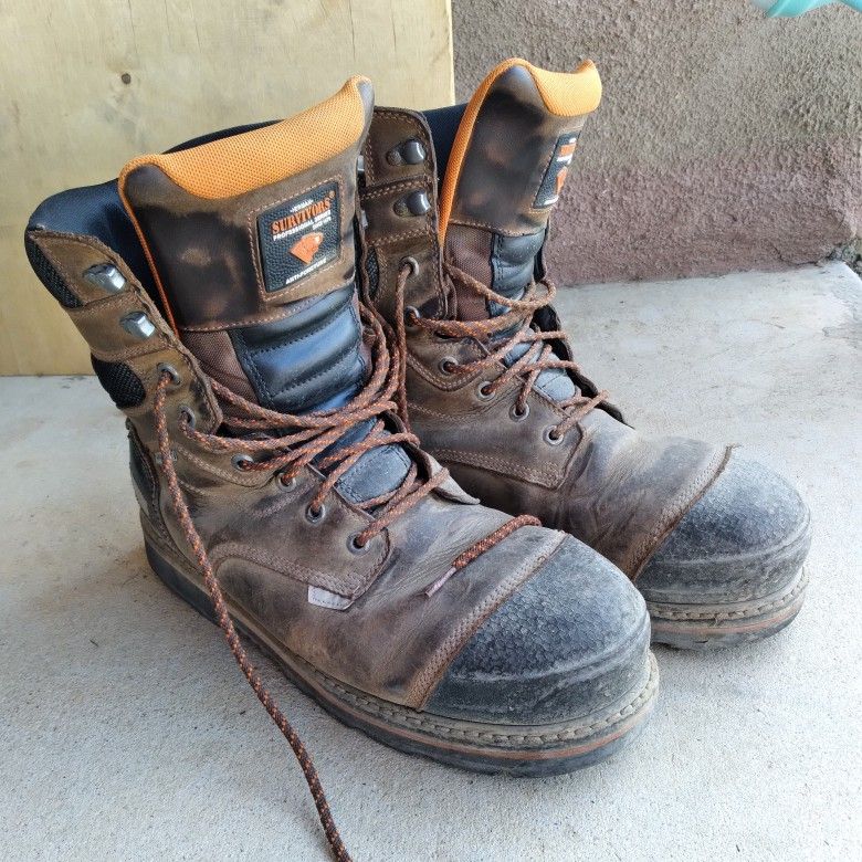 Steel Toe Work Boots Size 13