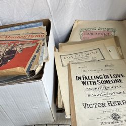 Vintage Sheet Music
