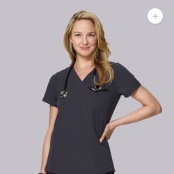 Mandala Grey Scrub Set