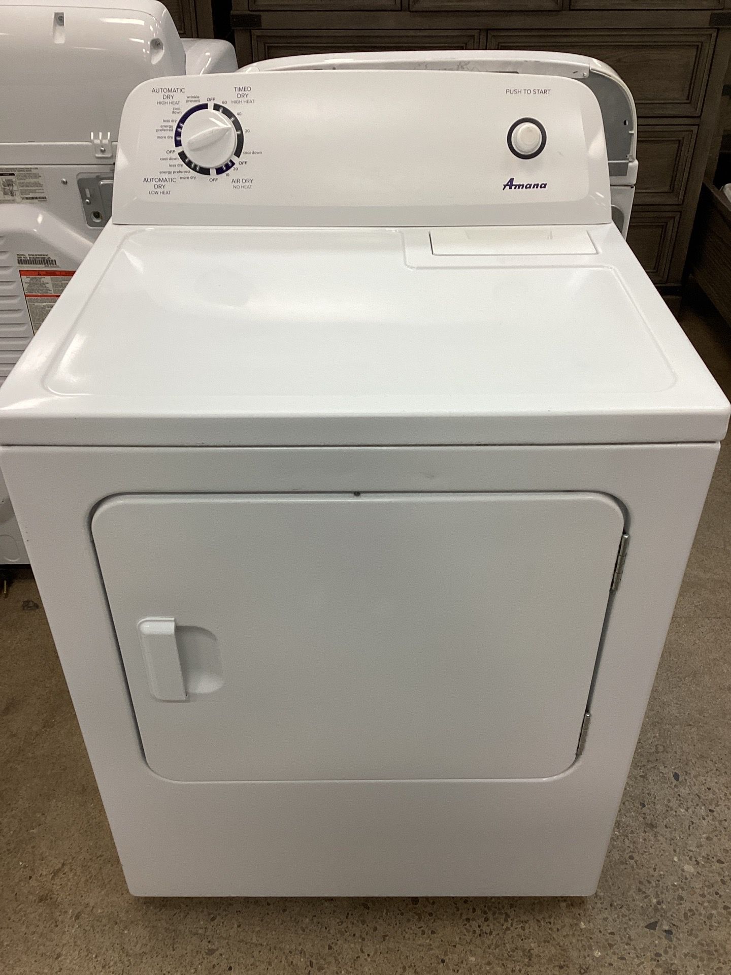 Amana 6.5 cu.ft. Vented Electric Dryer