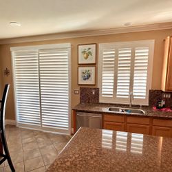 Custom Basswood Plantation Shutters & Expert Installation - Real Wood Interior Window Coverings (Persianas de Madera Estilo Plantacion)