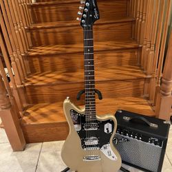 Squier Contemporary Jaguar (Brand New) W/ Fender Amp