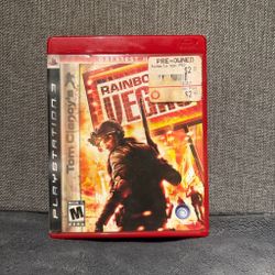 Tom Clancy’s rainbow six Vegas 2 pS3 game