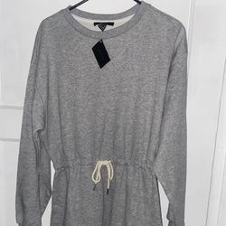 Sweatshirt Style Dress