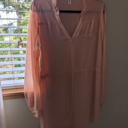 Light Peach Dress