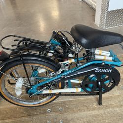 vintage dahon folding bike Teal Classics 3 - Brand New!