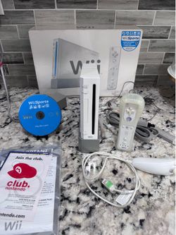 Nintendo Wii bundle cib