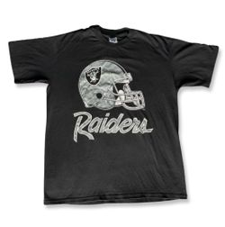 Los Angeles Raiders logo7 single stitch shirt