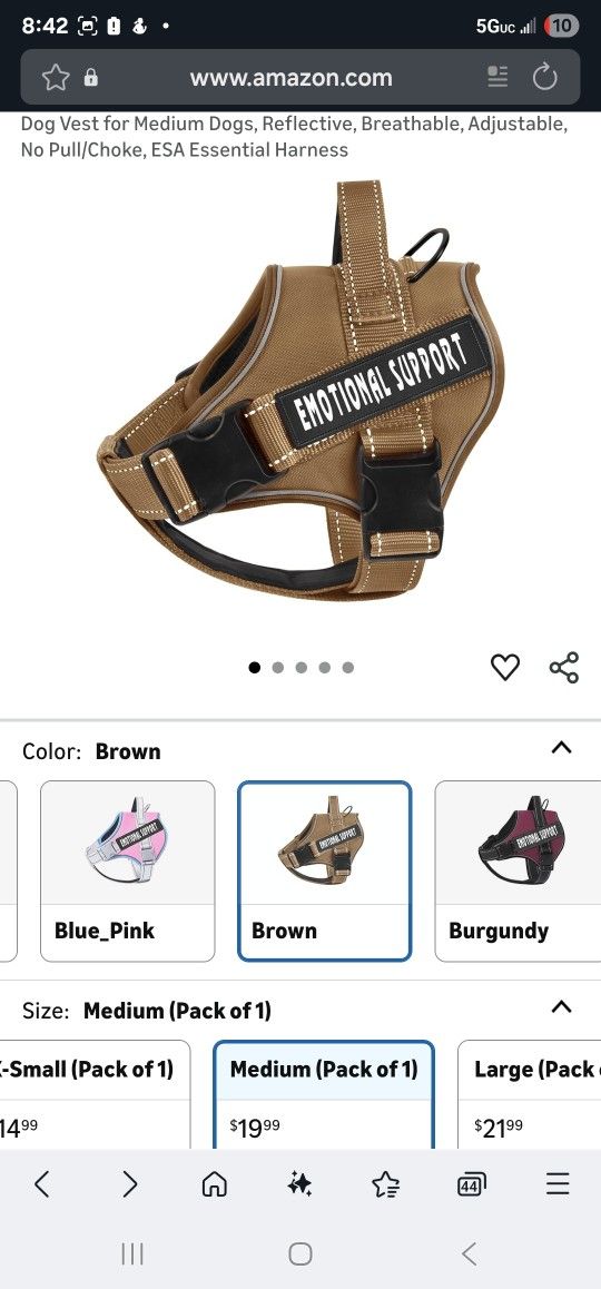 Emotional Support Dog Harness
