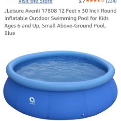 12 Ft. Round Inflatable Pool