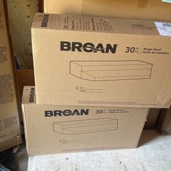 Broan  30” Range hood  