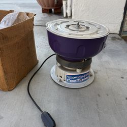 Frankford Arsenal Quick-N-EZ Vibratory Case Tumbler with Clear Viewing Lid and Durable Construction for Reloading, Cleaning and Dry Tumbling Brass Cas