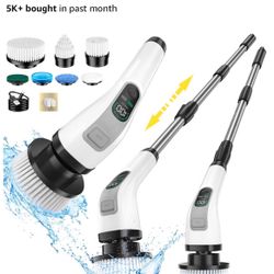 Wireless Spin Scrubber Waterproof- New
