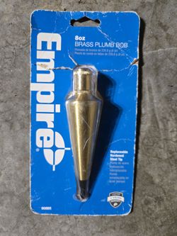 Brass Plumb Bob 8oz