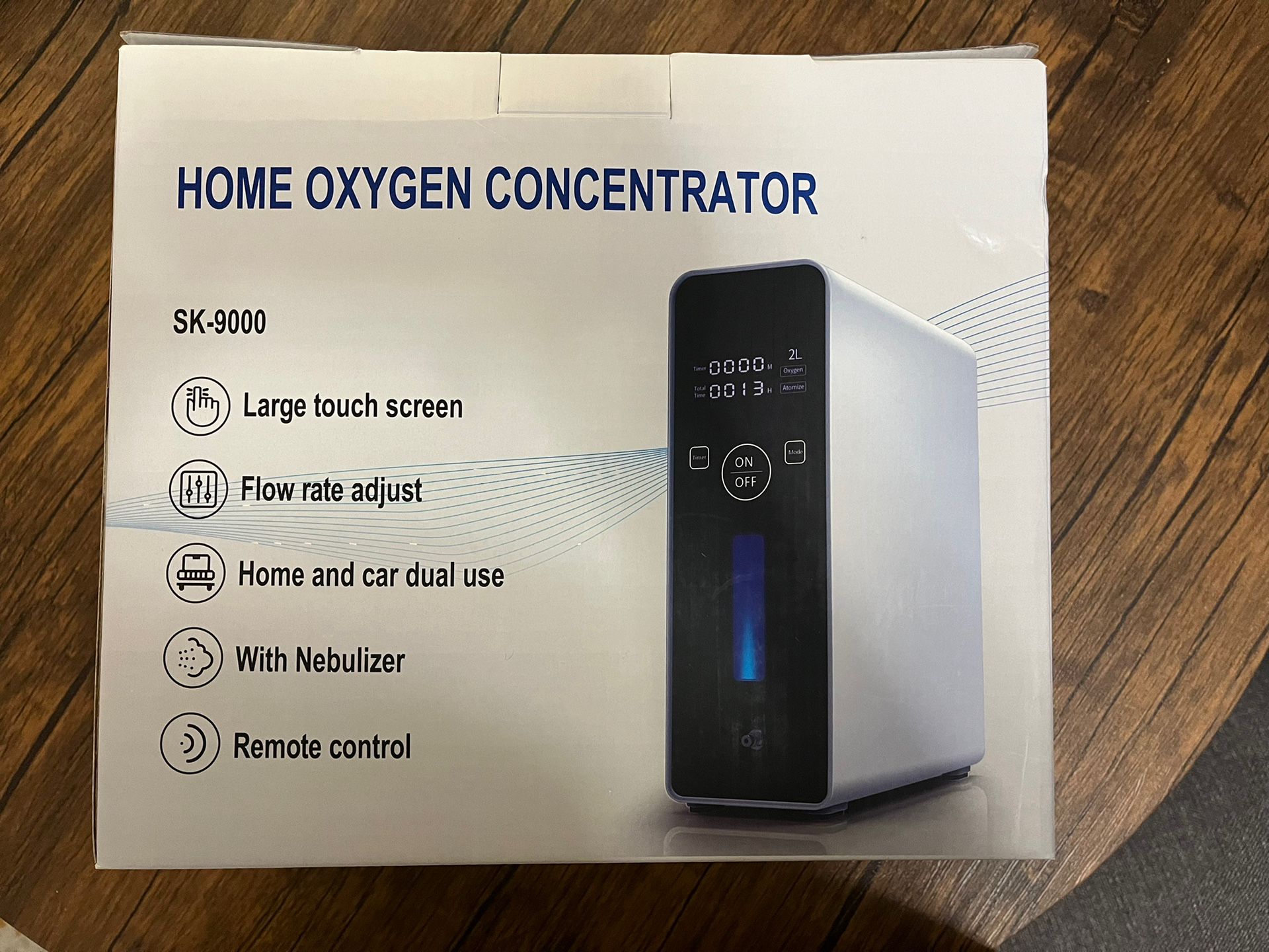 2L portable household oxygen generator SK9000 vehicle-mounted oxygen generator 2L Portable Household Oxygen Generator SK9000 Vehicle-Mounted Oxygen
