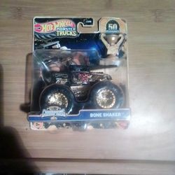 New Hot Wheels Monster Trucks Bone Shaker
