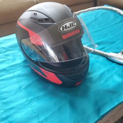  Motorcycle Helmet And Lock