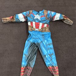 Halloween Costume Captain America Toddler