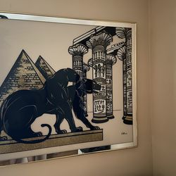 Modern Glass Living Room/Dinning Room Picture Art