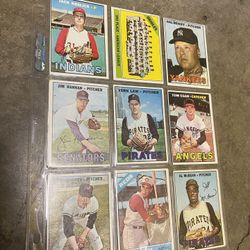 Vintage Baseball Mid 60s Card Lot